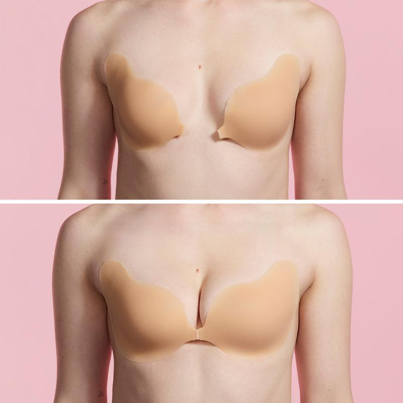 Strapless Self-Adhesive Bra for Backless Dresses