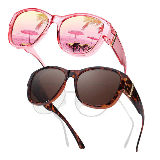 🕶️👓 50% KORTING! Brildragers opgelet: deze oversized zonnebril schuift over je eigen bril en je ziet eruit als een filmster – geen dure clip-on, geen geknipper met lenzen!
