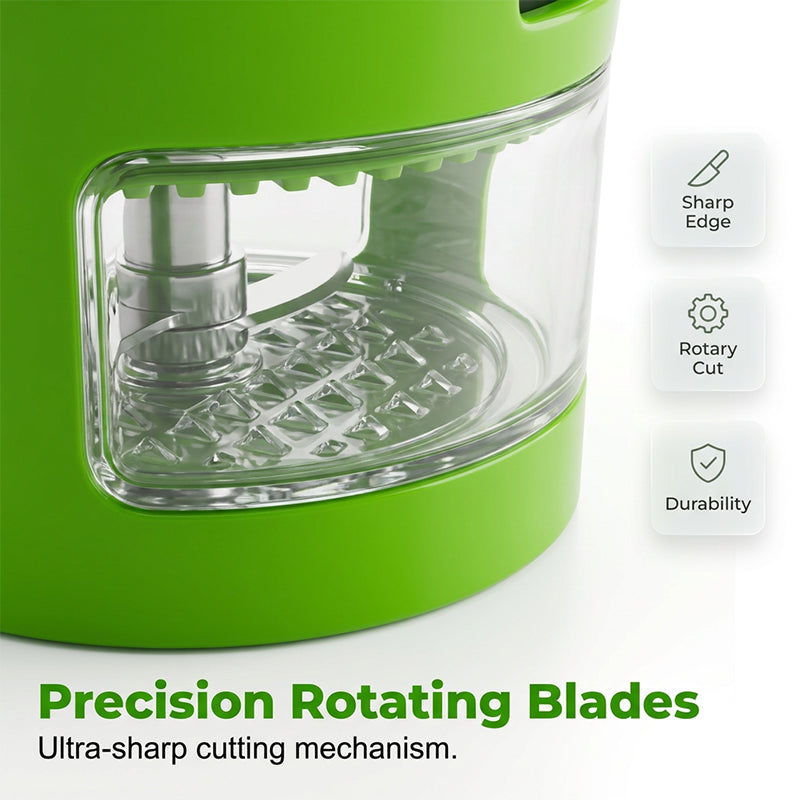 🧄✨ Garlic chopper – mince in seconds, no smell on hands, easy press!