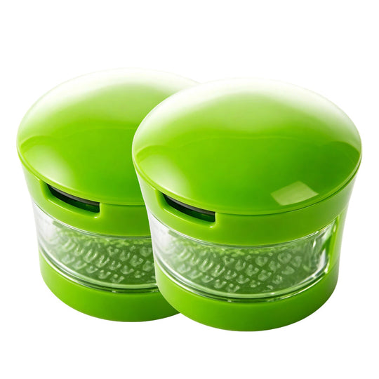 🧄✨ Garlic chopper – mince in seconds, no smell on hands, easy press!