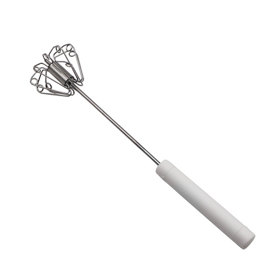 🔥LAST DAY SALE - 50% OFF🔥Stainless Steel Semi-Automatic Hand Egg Beater