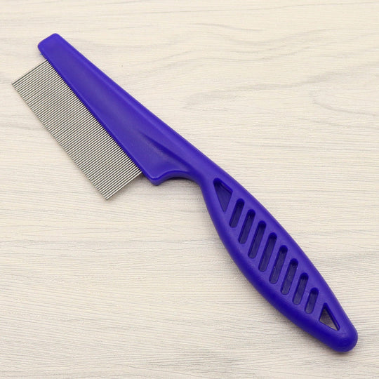 🐾 BUY 1 GET 1 FREE! 🛁 Multifunctional Pet Grooming Comb – Fine stainless steel needles – Removes tear stains, fleas &amp; tangles – gentle on skin, effective for cats and dogs ✨🐶