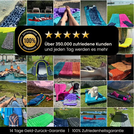 Ultralight Compact Sleeping Pad | Camping &amp; Travel Essential