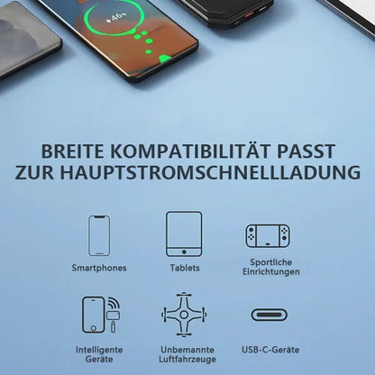 ⏰Letzter Tag der Aktion: 49% Rabatt - Schnellladefähiges ausziehbares Autoladegerät