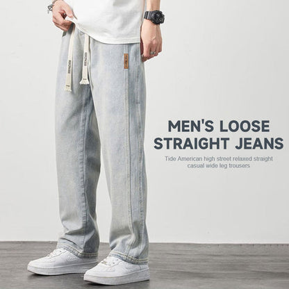 Lose Straight Jeans für Männer