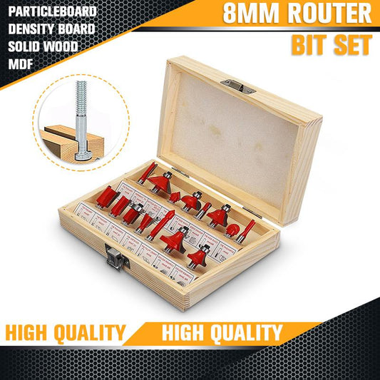 🔥Last Day Sale 50%🔥8mm Router Bit Set