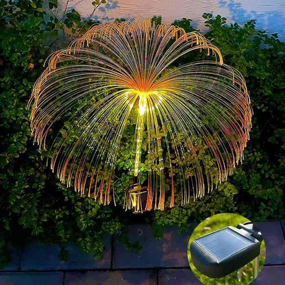 🔥New Year Big Sale 49% OFF🔥 Solar Wasserdicht Outdoor Rasen Farbe ändernde Qualle Umgebungslicht