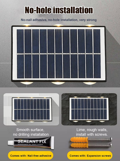 💥Letzter Tag Aktion 49% RABATT💥 Solarbetriebene Wandlampe