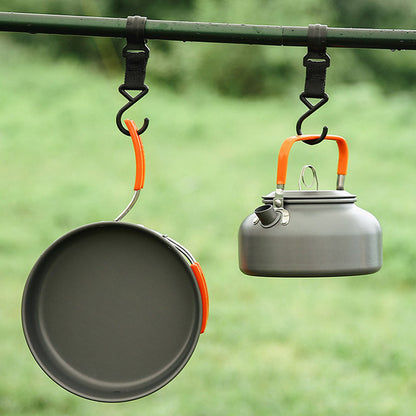 Aluminium-Camping-Kochgeschirr-Set für Outdoor