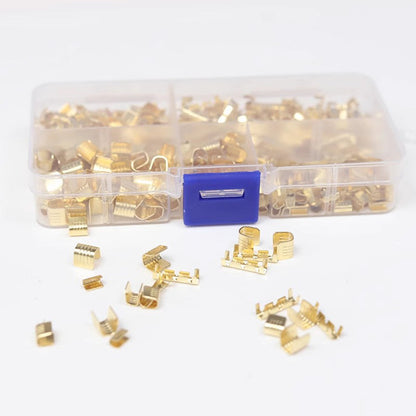 400Pcs Copper Wire Crimp Terminal Assortment Set