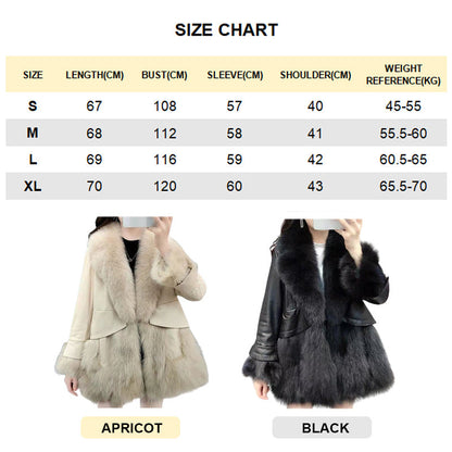 🔥HOT SALE🔥Geschenk-Auswahl -Women's Mid-Length Faux Fur Coat(46%OFF)