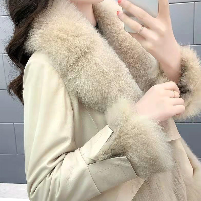 🔥HOT SALE🔥Geschenk-Auswahl -Women's Mid-Length Faux Fur Coat(46%OFF)